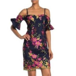 NWT Trina Turk off the shoulder Dress